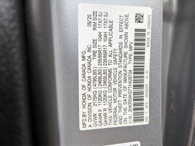 Photo of 2026 Solar Silver Metallic Honda CR-V