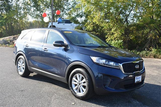 Photo of 2019 Blaze Blue Kia Sorento