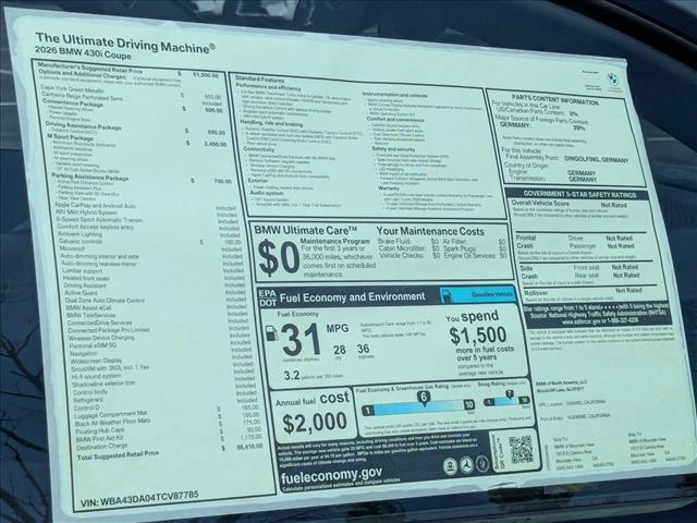 Photo of 2026 Cape York Green Metallic BMW 430