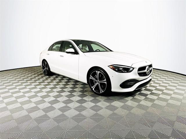 Photo of 2025 Polar White Mercedes-Benz C-Class