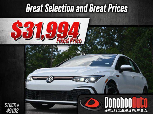 Photo of 2024 Opal White Pearl Volkswagen Golf GTI