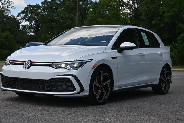Photo of 2024 Opal White Pearl Volkswagen Golf GTI