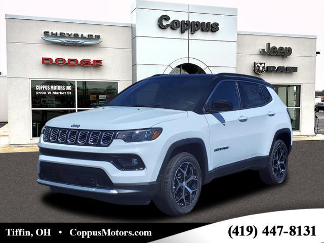 Photo of 2024 Bright White Clearcoat Jeep Compass