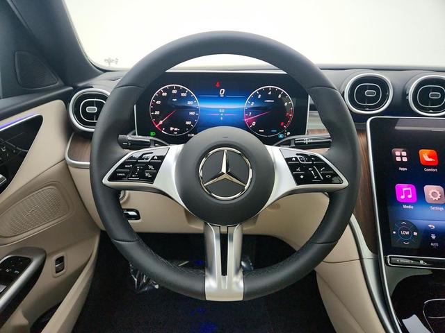 Photo of 2025 Polar White Mercedes-Benz C-Class