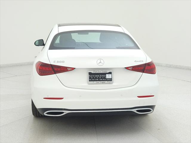 Photo of 2024 Polar White Mercedes-Benz C-Class