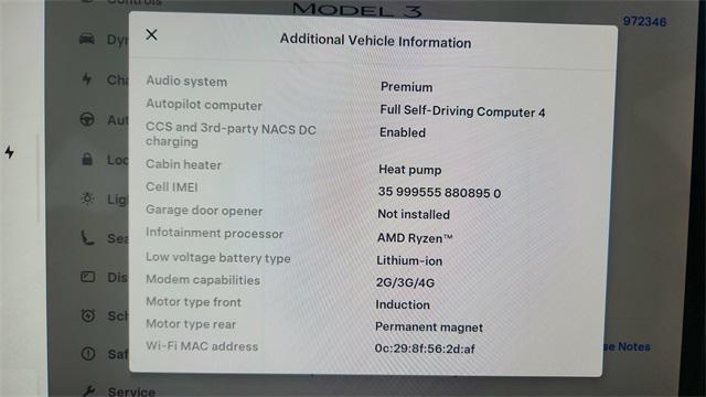 Photo of 2025 Black Tesla Model 3