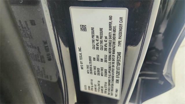 Photo of 2025 Black Tesla Model 3