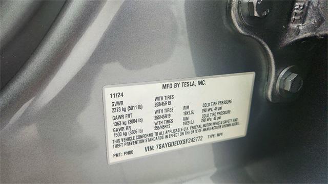 Photo of 2025 Stealth Grey Tesla Model Y