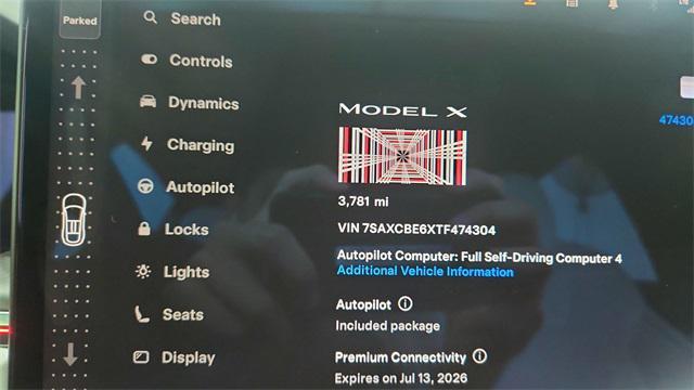 Photo of 2026 Frost Blue Metallic Tesla Model X