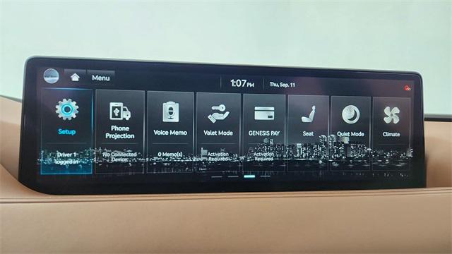Photo of 2024 Alta White Genesis Electrified G80