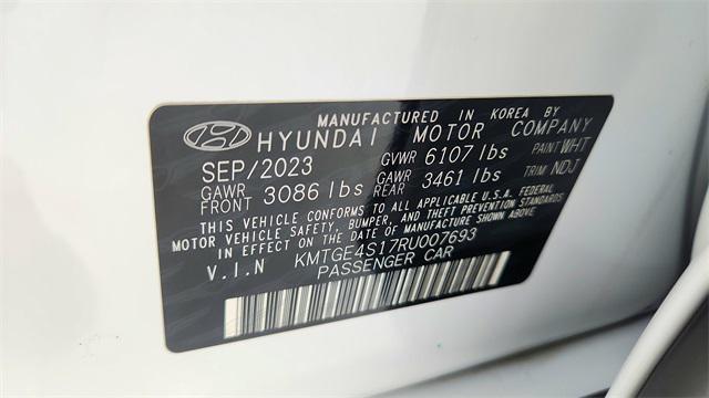 Photo of 2024 Alta White Genesis Electrified G80