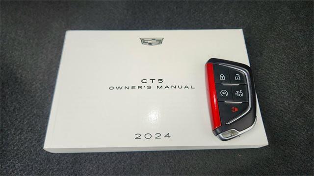 Photo of 2024 Radiant Red Tintcoat Cadillac CT5-V