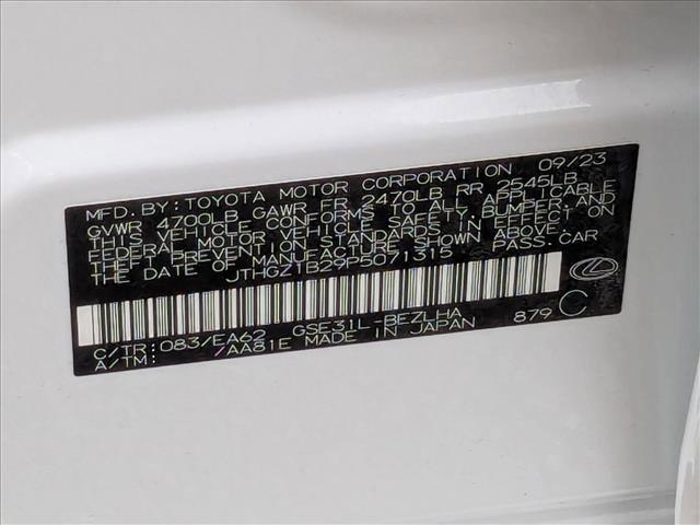 Photo of 2023 Ultra White Lexus IS 350