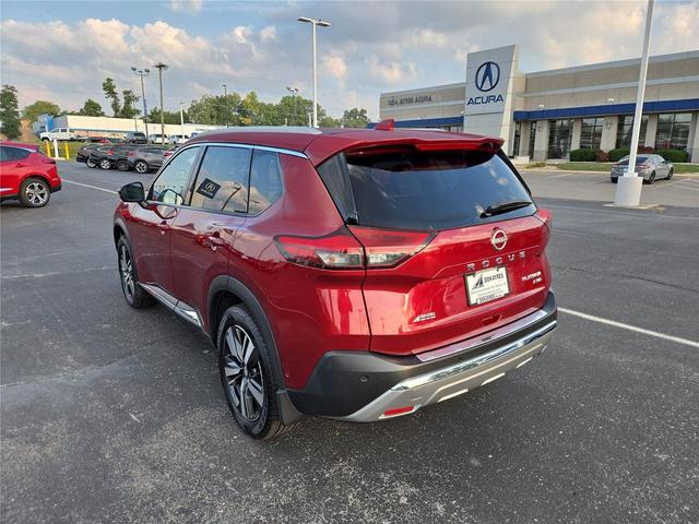 Photo of 2023 Scarlet Ember Tintcoat Nissan Rogue