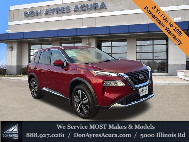Photo of 2023 Scarlet Ember Tintcoat Nissan Rogue