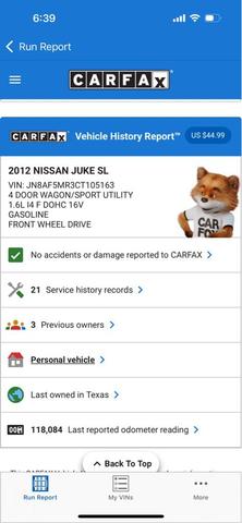 Photo of 2012 Sapphire Black Nissan Juke