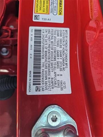 Photo of 2024 Rallye Red Honda Civic