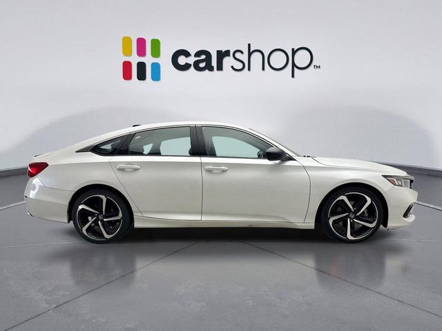 Photo of 2022 Platinum White Honda Accord
