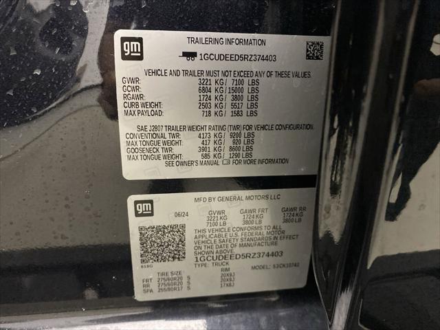 Photo of 2024 Dark Ash Metallic Chevrolet Silverado 1500