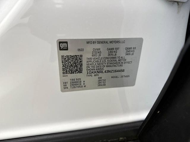 Photo of 2022 Summit White GMC Acadia