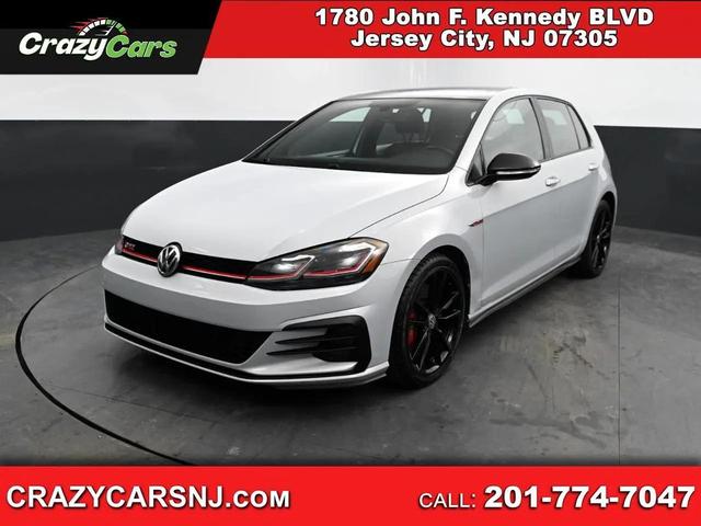 Photo of 2021 White Volkswagen Golf GTI