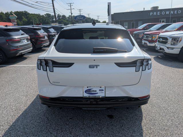 Photo of 2022 Star White Metallic Tri-Coat Ford Mustang Mach-E