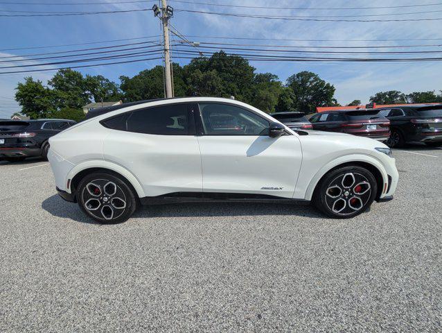 Photo of 2022 Star White Metallic Tri-Coat Ford Mustang Mach-E