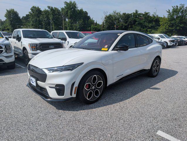 Photo of 2022 Star White Metallic Tri-Coat Ford Mustang Mach-E