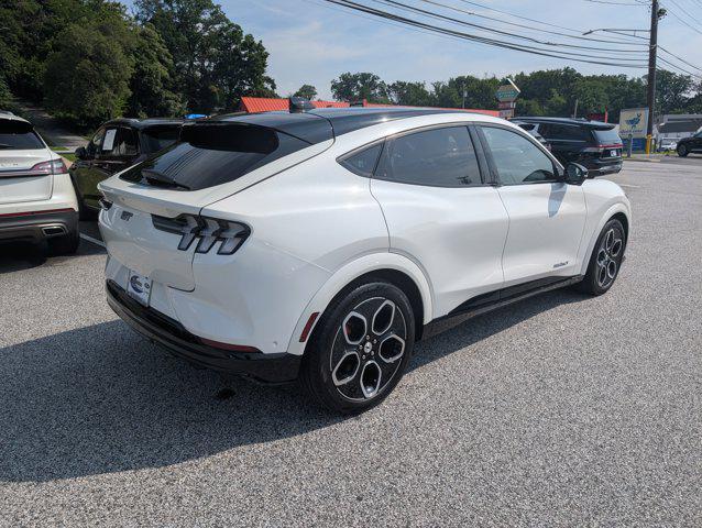 Photo of 2022 Star White Metallic Tri-Coat Ford Mustang Mach-E