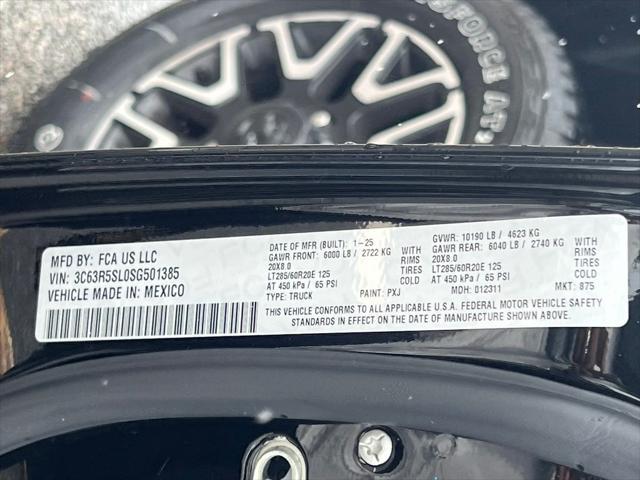 Photo of 2025 Diamond Black Crystal Pearlcoat RAM 2500