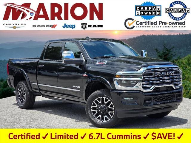 Photo of 2025 Diamond Black Crystal Pearlcoat RAM 2500