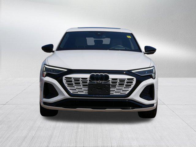 Photo of 2024 Glacier White Metallic Audi Q8 e-tron