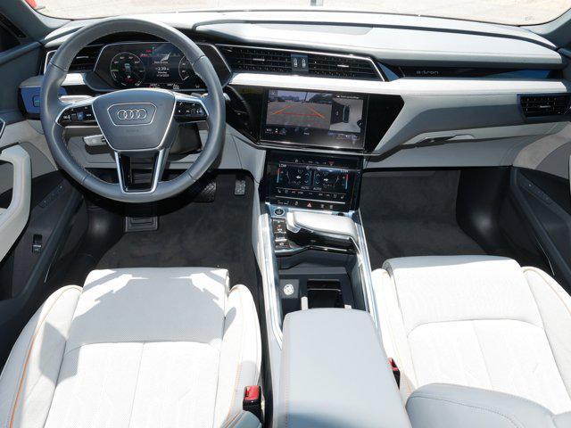 Photo of 2024 Glacier White Metallic Audi Q8 e-tron