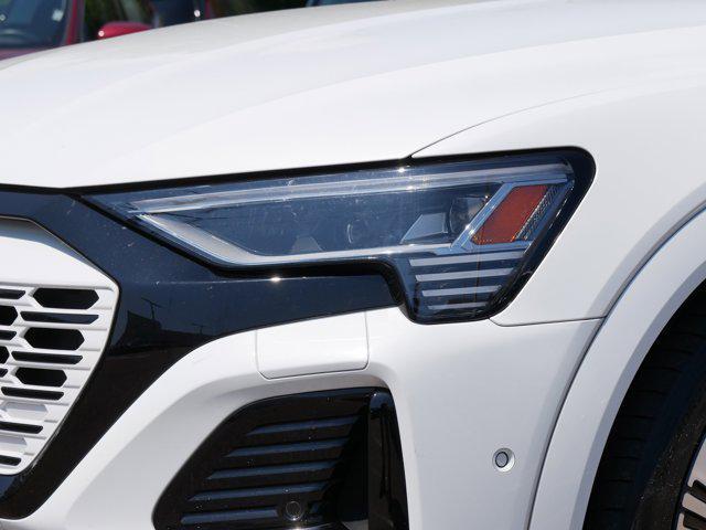 Photo of 2024 Glacier White Metallic Audi Q8 e-tron