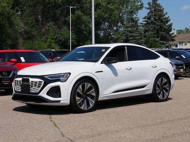 Photo of 2024 Glacier White Metallic Audi Q8 e-tron