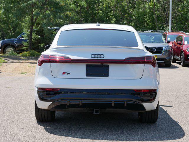 Photo of 2024 Glacier White Metallic Audi Q8 e-tron