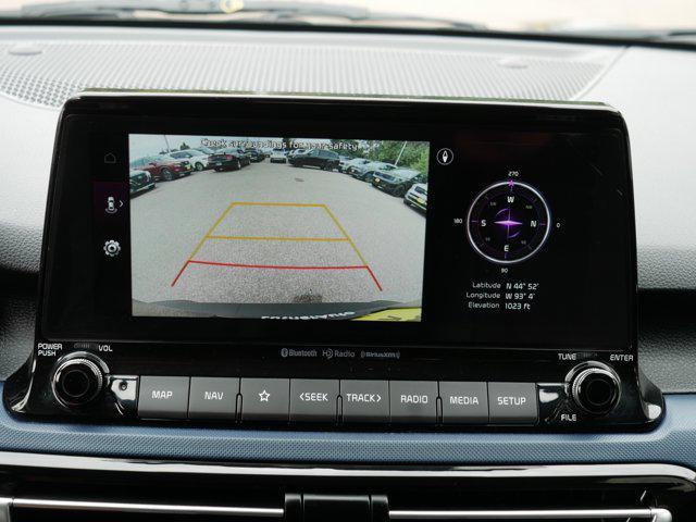 Photo of 2022 Cherry Black Kia Seltos