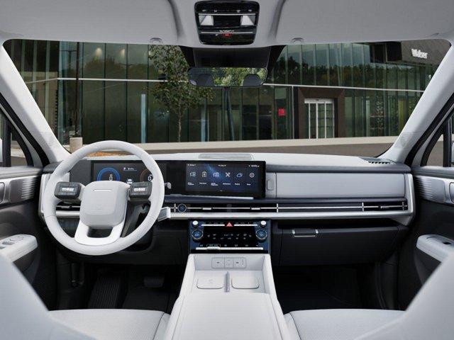 Photo of 2026 SERENITY WHITE Hyundai SANTA FE HEV