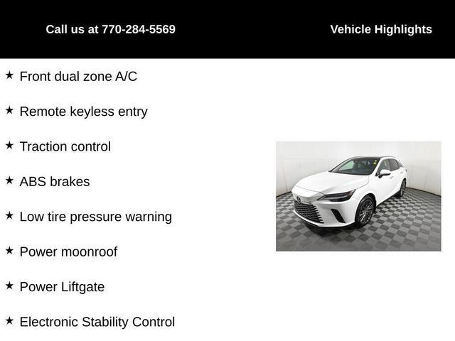 Photo of 2024 White Lexus RX 350