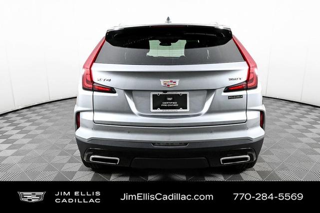 Photo of 2025 Silver Metallic Cadillac XT4