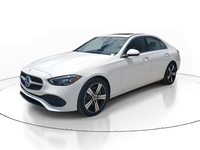 Photo of 2025 Polar White Mercedes-Benz C-Class
