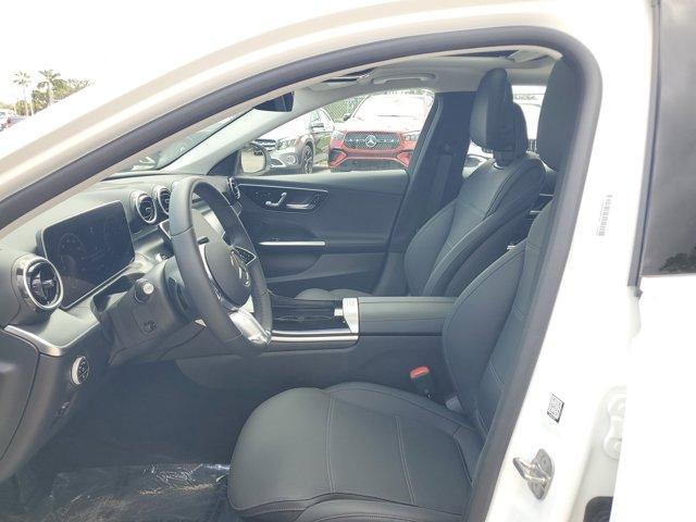 Photo of 2025 Polar White Mercedes-Benz C-Class