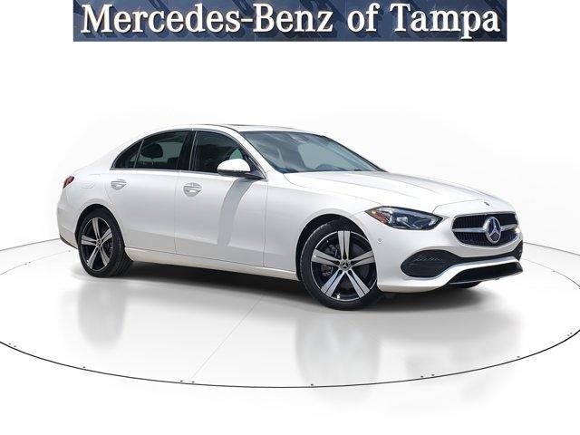 Photo of 2025 Polar White Mercedes-Benz C-Class