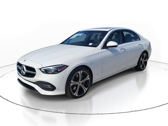 Photo of 2025 Polar White Mercedes-Benz C-Class