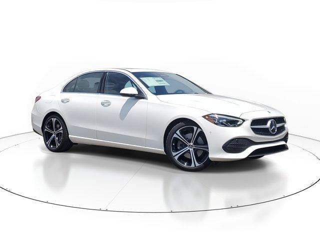 Photo of 2025 Polar White Mercedes-Benz C-Class