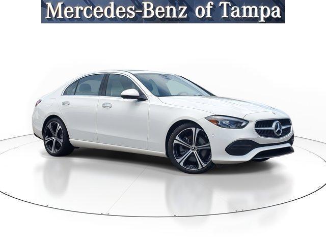 Photo of 2025 Polar White Mercedes-Benz C-Class