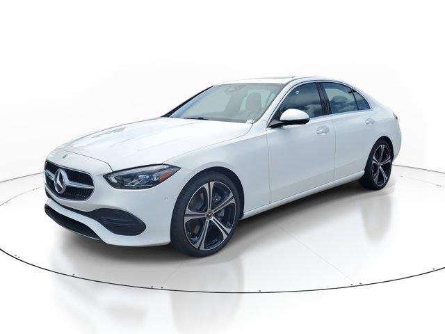 Photo of 2025 Polar White Mercedes-Benz C-Class