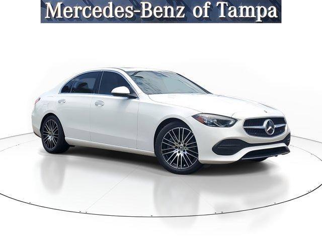 Photo of 2022 Polar White Mercedes-Benz C-Class