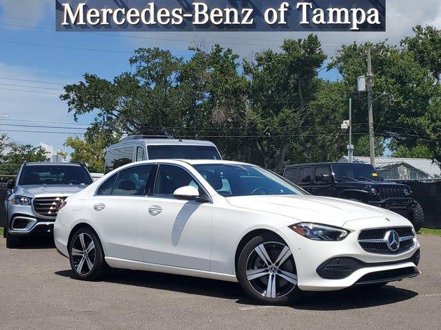 Photo of 2025 Polar White Mercedes-Benz C-Class