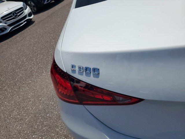 Photo of 2025 Polar White Mercedes-Benz C-Class